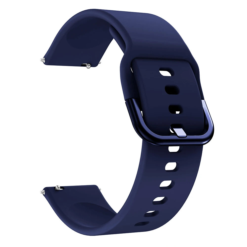 20mm Silicone Strap For Huami Amazfit GTS 4/2 Mini GTS 3 2e Smart Watch Band for Huami Amazfit Bip 3/Bip U Pro