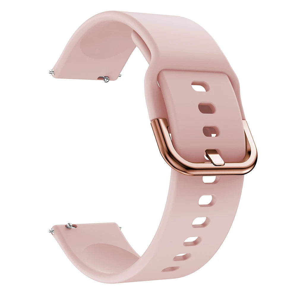 20mm Silicone Strap For Huami Amazfit GTS 4/2 Mini GTS 3 2e Smart Watch Band for Huami Amazfit Bip 3/Bip U Pro